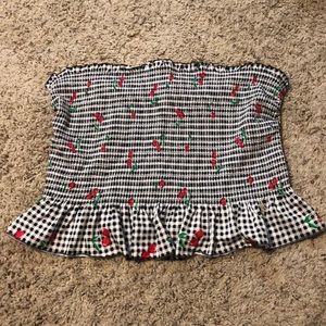 Cherry tube top